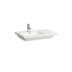 Подвесная раковина Living Square 75х48х12,5 см, с 1 отверстием для смесителя, санфарфор 8.1743.8.000.104.1 Laufen